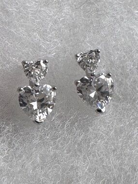 Heart Stud Earrings